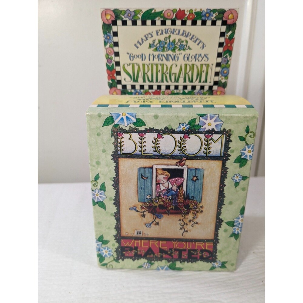 Vintage Mary Engelbreit Good Morning Glorys Starter Garden Bloom flower seeds